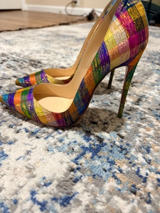 Christian Louboutin, Size  37, Multi color, So Kates - Picture 2 of 5